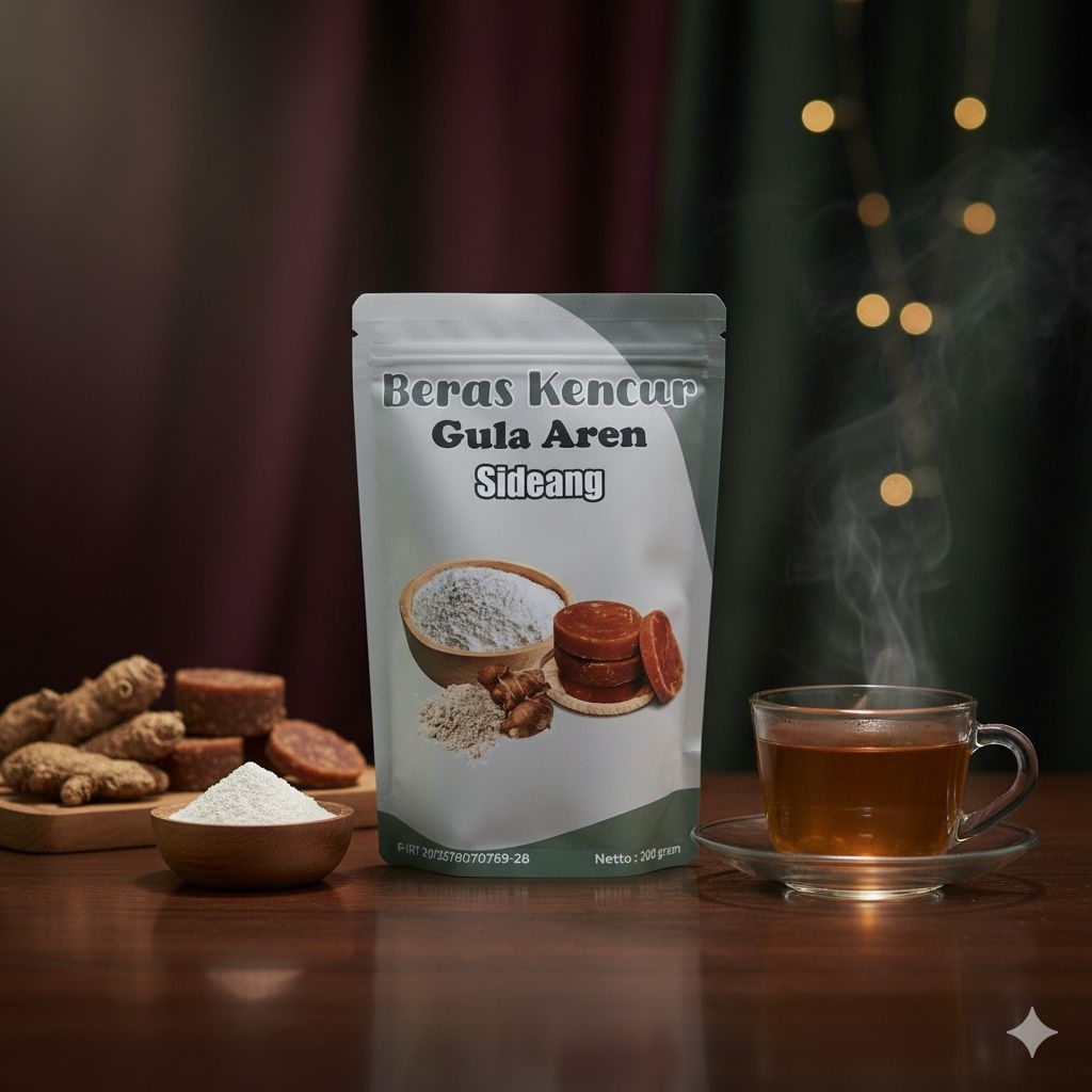 

Sideang - Jamu Beras Kencur Bubuk, Beras Kencur Asli, Bubuk Beras Kencur