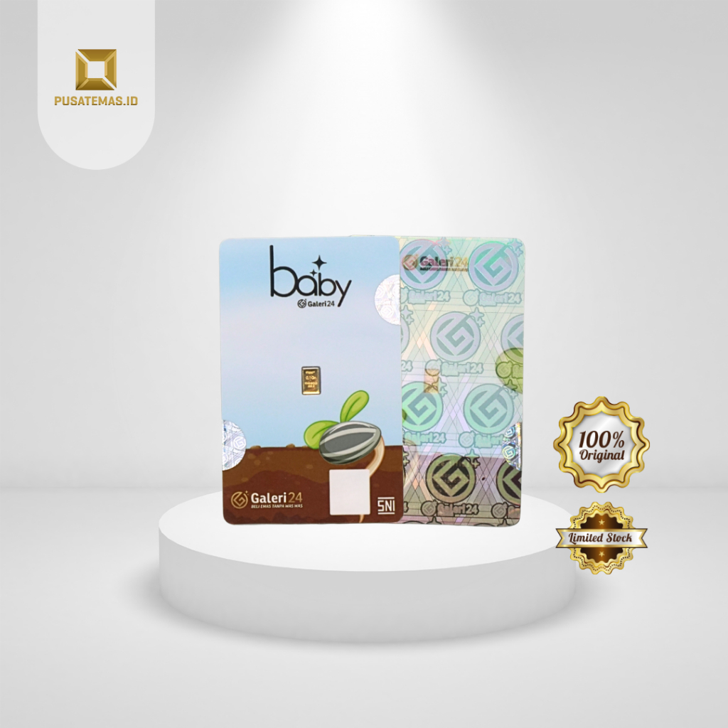 Emas Logam Mulia Galeri 24 - 0.1 Gram