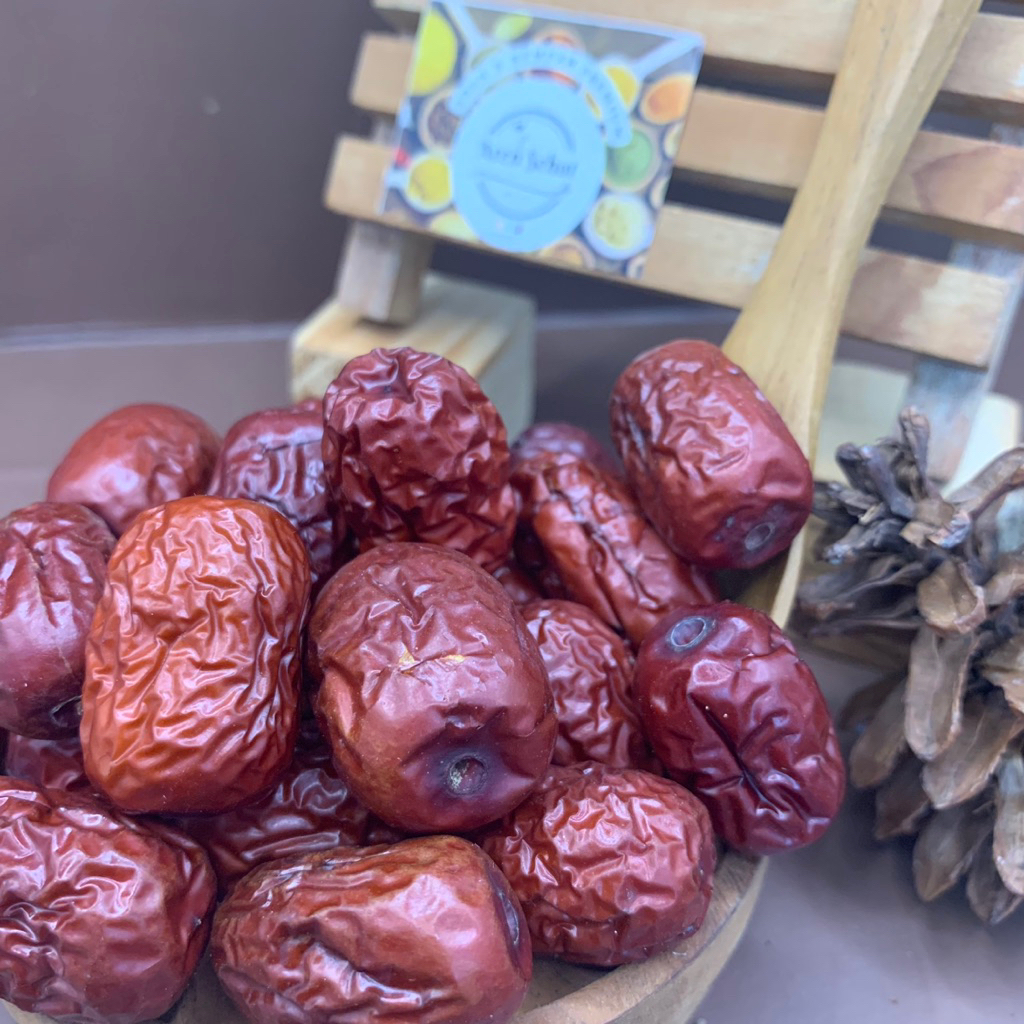 

100gr Angco Merah / Ang Co / Hong Zao / Red Dates / Kurma Merah China