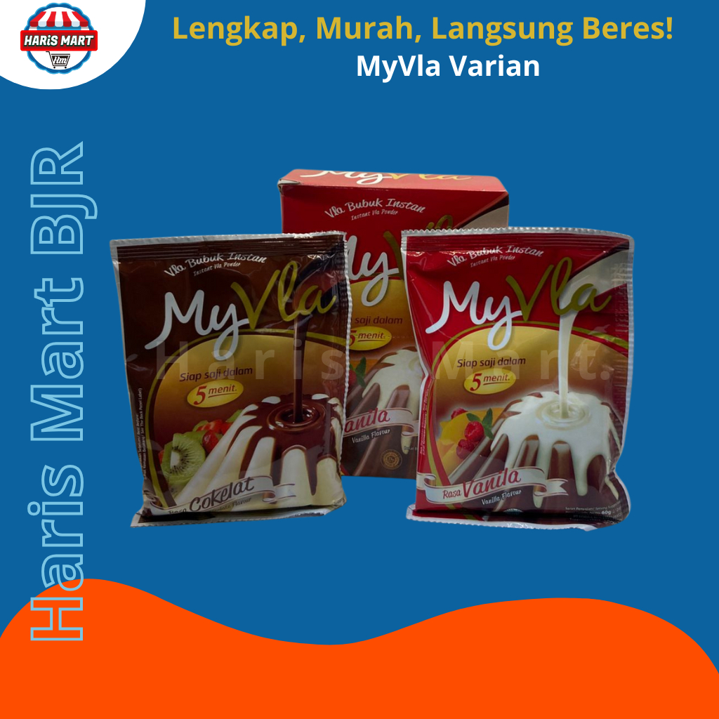 

Nutrijell My Vla Bubuk Instan Vla 60gr