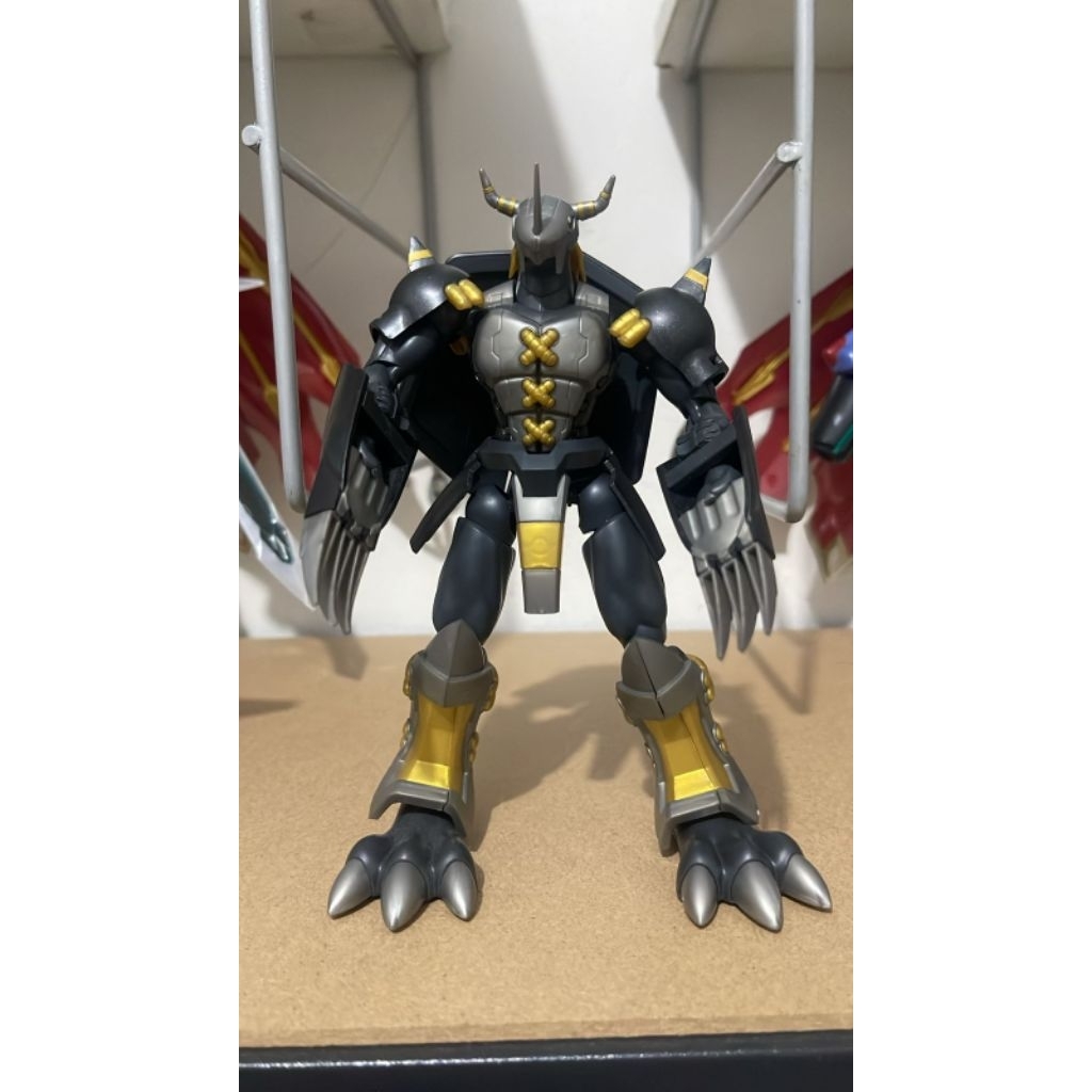 bandai frs digimon black wargreymon figure only