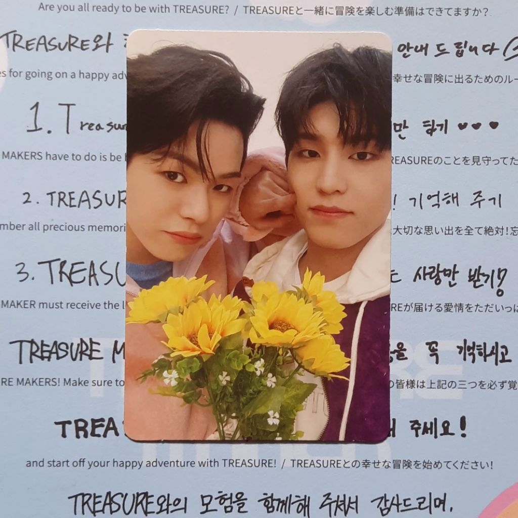 [OFFICIAL] PC Photocard Treasure The Second Step Chapter One Jikjin Unit Jaehyuk Jeongwoo Jeongjae
