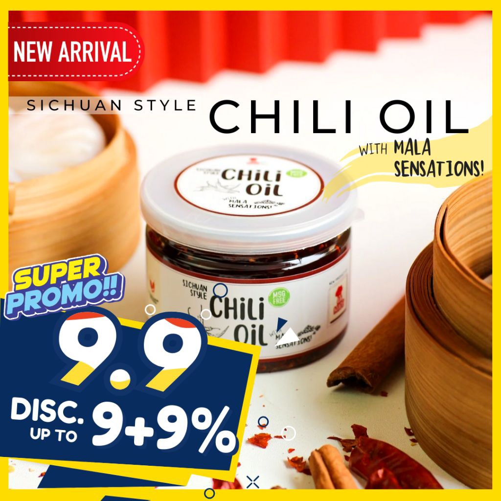 

CHILLI OIL - Sichuan Style " Cik Made