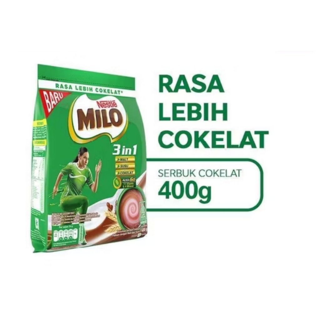 

Milo 3IN1 Activ-Go 400gram