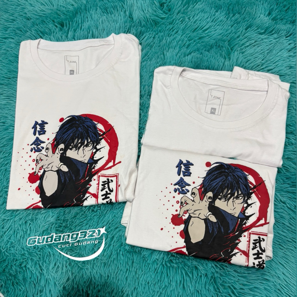 CUCI GUDANG KAOS T-ZONE / ANIME KAOS UNISEX LENGAN PENDEK