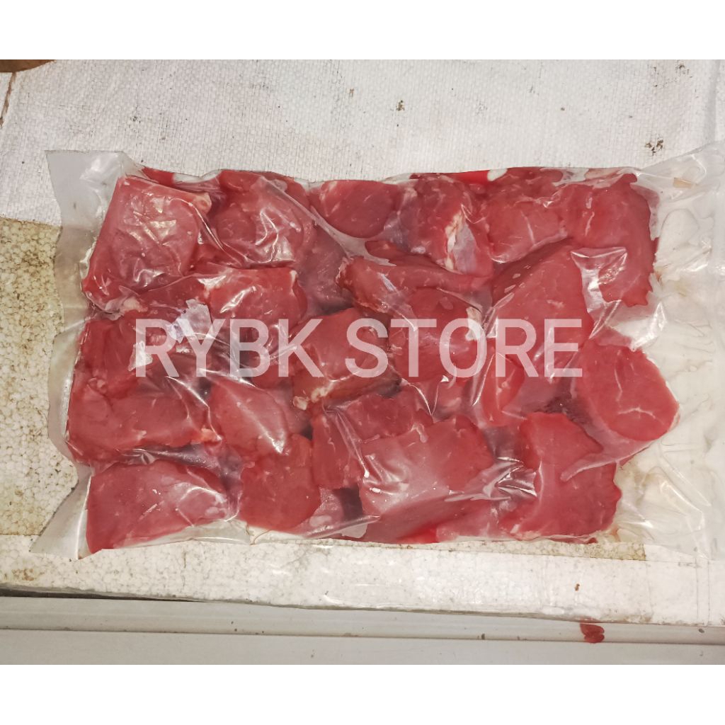 DAGING RENDANG HALAL 1 KG / DAGING POTONG RENDANG 1 KG