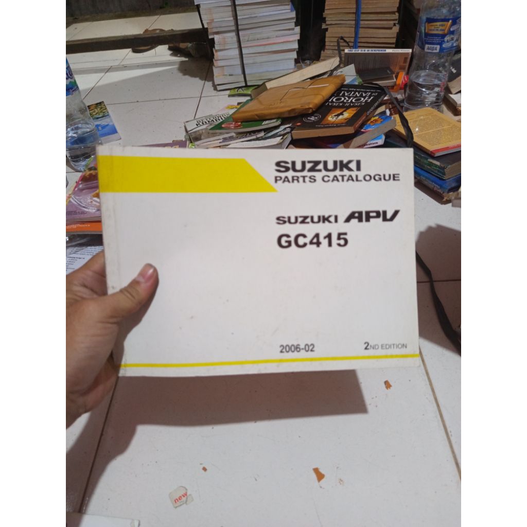 buku original - Suzuki part catalogue Suzuki APV gc415
