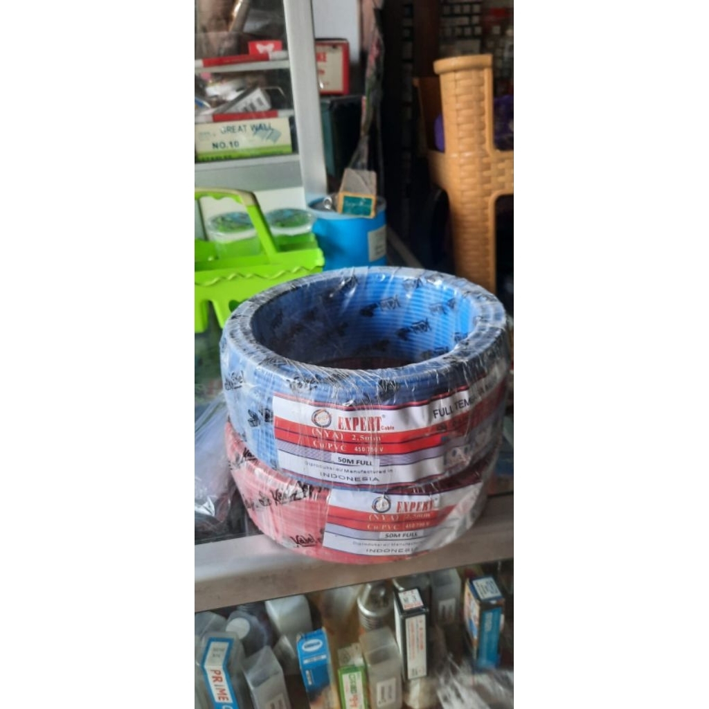Kabel ETERNA EXPERT NYA TUNGGAL 2.5MM SNI 100METER FUL TEMBAGA MURNI