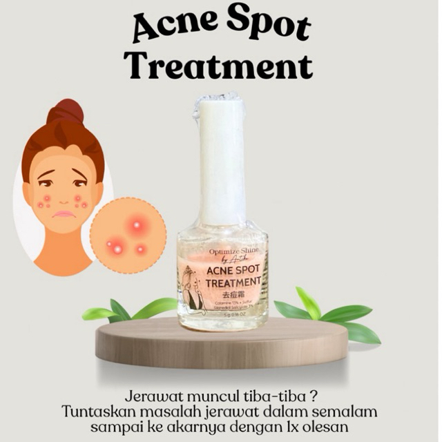 [OPTIMIZE SHINE] OBAT TOTOL JERAWAT | Acne Spot Treatmen