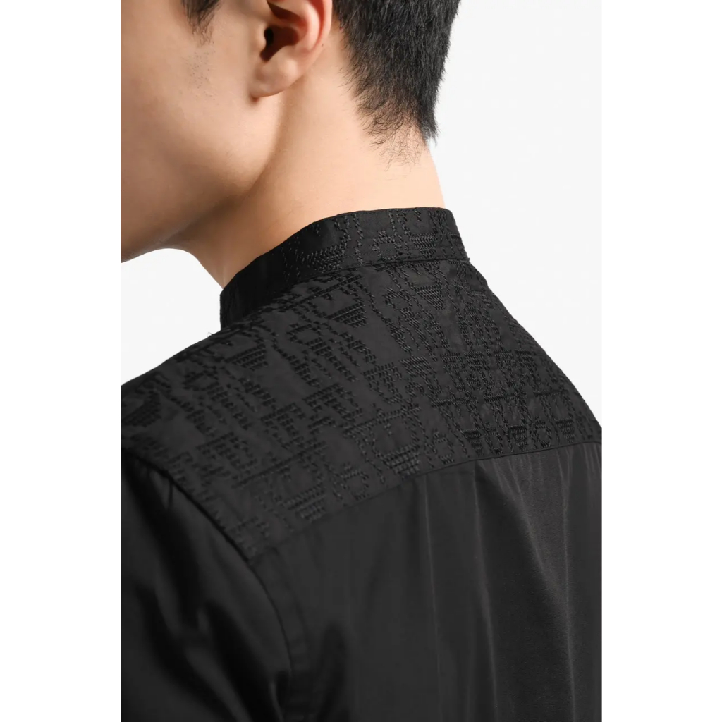 Heymale Nozan Shirt Long Sleeve Kaos Koko Pria Lengan Panjang