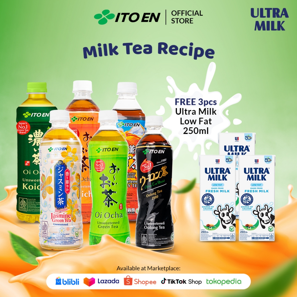 

[Online Exclusive Offer] ITO EN Paket Minuman Sehat No Sugar - 6 Varian Rasa