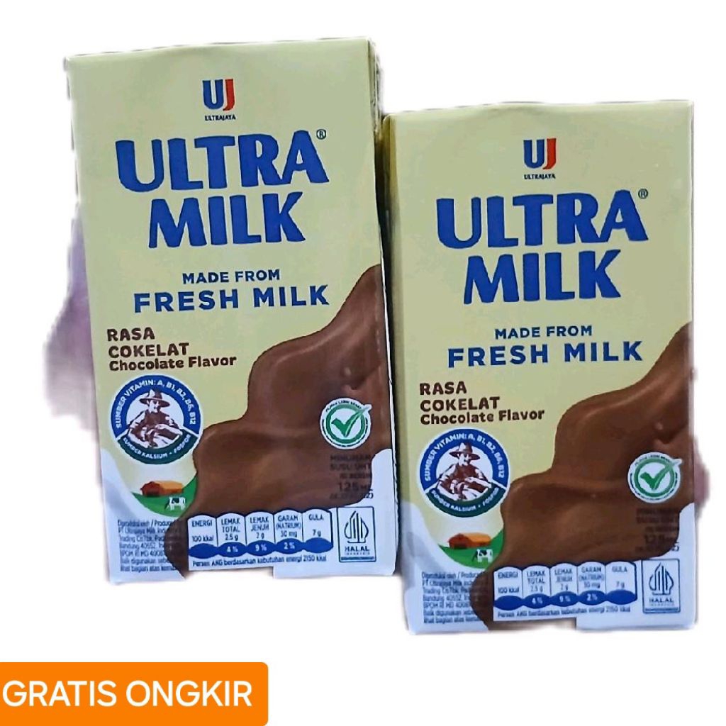 

SUSU ULTRAMILK COKLAT KEMASAN 125ml