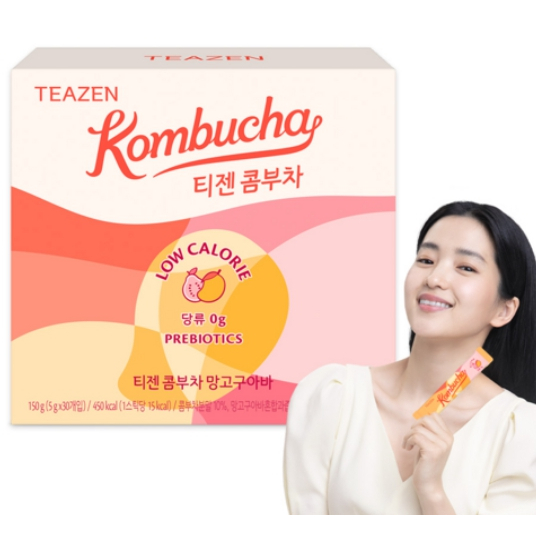 

(10 pcs) Teazen Kombucha MangoGuava tea detox Diet