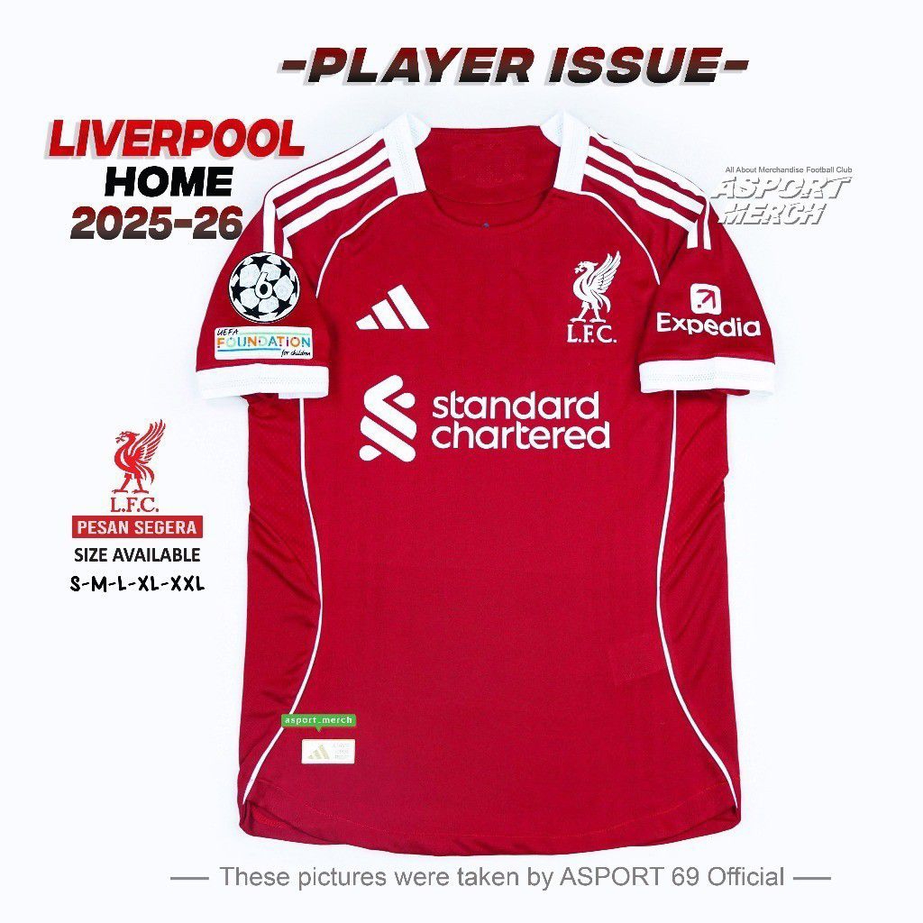 JERSEY Liverpool 2025 2026 PLAYER ISSUE