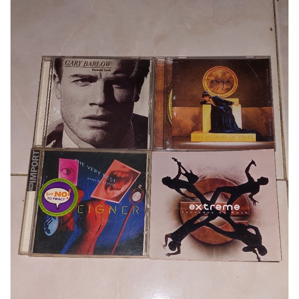 cd GARY BARLOW-Forever Love / ENYA-The Memory Of Trees (4) / FOREIGNER-The Very Best and Beyond / EX