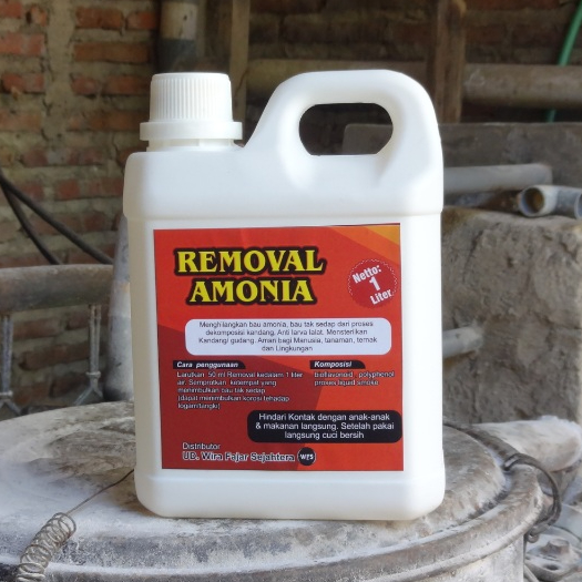 Renoval 1 Liter Bau Amoniak Kotoran Kandang Ayam Gercep