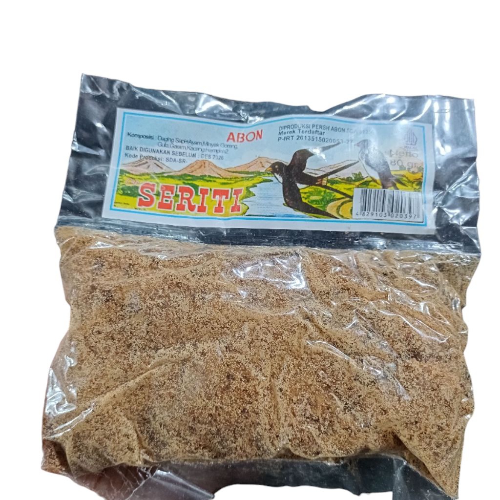 

Abon Seriti Abon Daging Sapi Ayam Abon Sriti 80gr