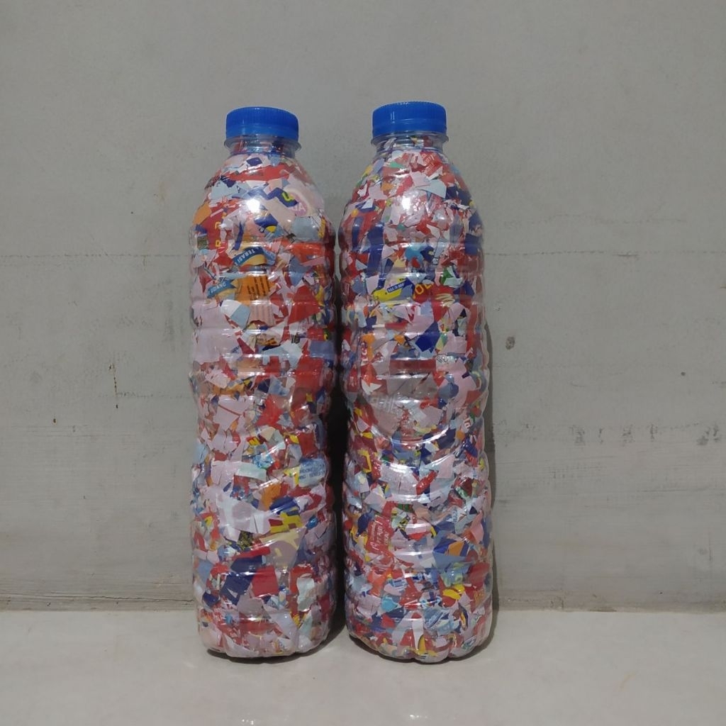 Ecobrick Al Ma Soem 600ml 200-250gram Potongan Kecil Padat (Minimal Pembelian 2pcs)
