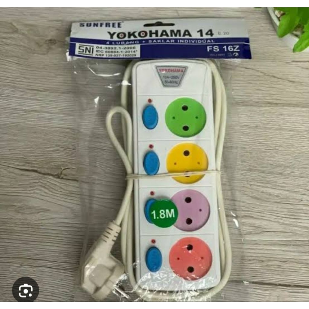 stop kontak kabel roll