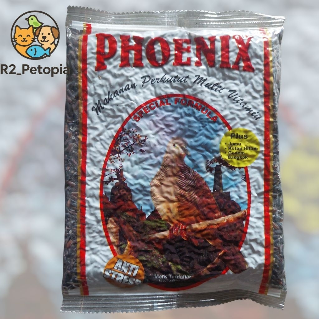 Phoenix  perkutut campuran ketan hitam