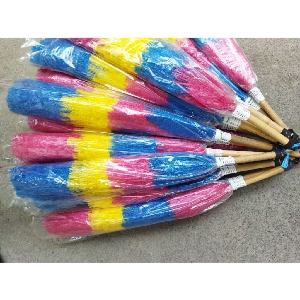 Sulak Rafia/ Kemoceng Rafia 55 Cm/ Sulak Alat Kebersihan