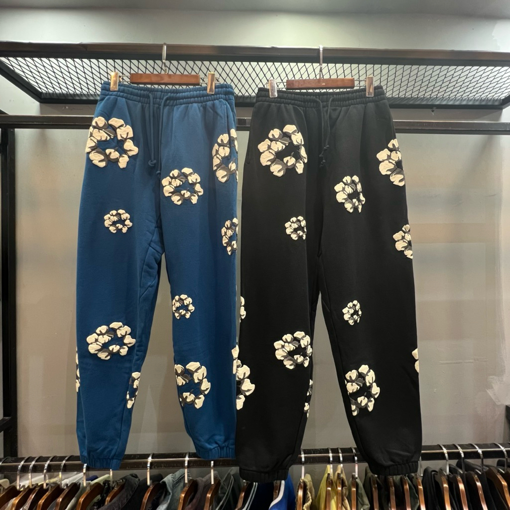 Jogger Pants NM-ERS Cotton Wreath - Celana Jogger Pria Tebal Loose One Set