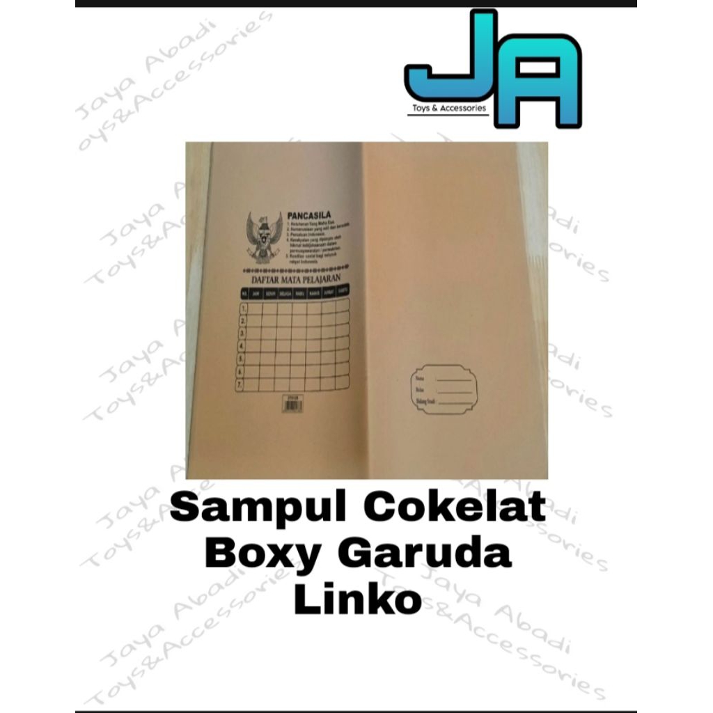 

Sampul Buku Plastik & Kertas