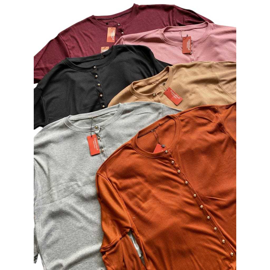 Cardigan Full Kancing Super Jumbo