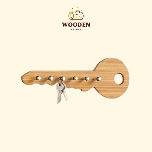 Gantungan Kunci Unik bentuk Kunci Tempel Dinding