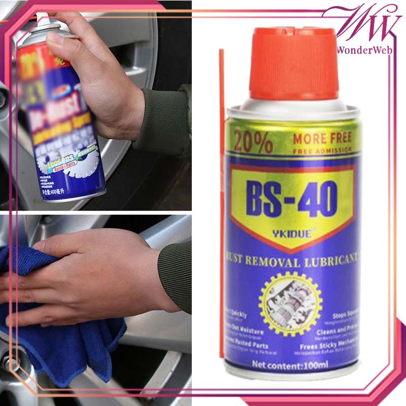 Semprotan Anti Karat 100ml Penyemprot Karat Universal Cairan Penghilang Karat Pembersih Karat Mobil