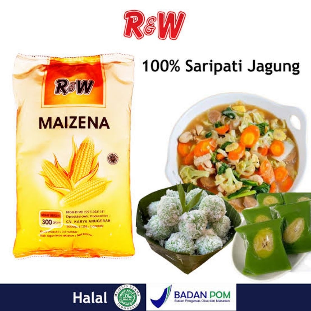 

R&W Tepung maizena 150gr RW pengental