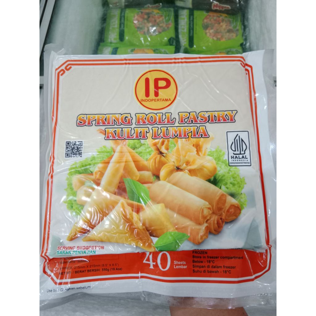 

Kulit lumpia indopertama(IP) isi 40