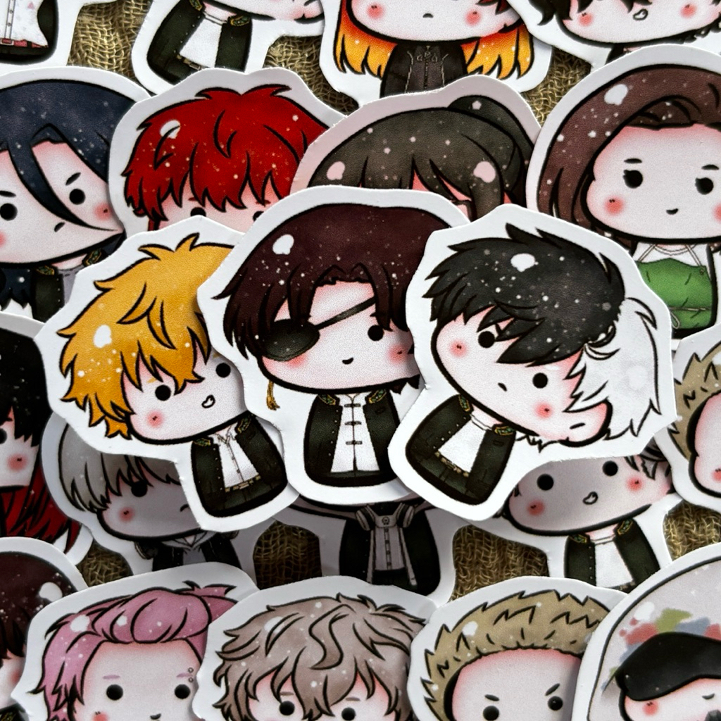 

khalishop - 15pcs wind breaker sticker pack sticker anime sticker lucu sticker murah sticker aesthetic sticker chibi anime lucu sticker journal sticker deco sticker dekorasi