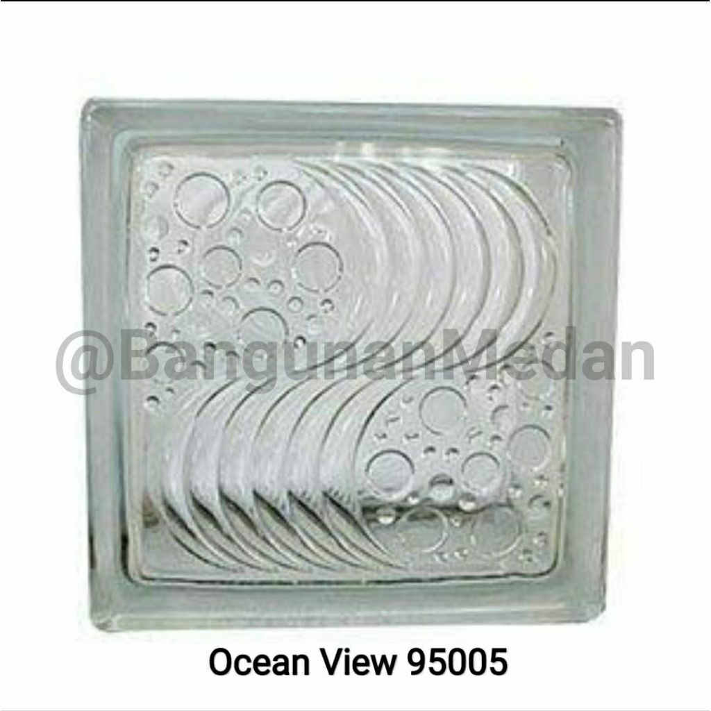 190x190x95mm PER DUS ISI 6 PCS BLOK KACA GLASS BLOCK GLASS BLOCK / KACA BLOCK MULIA MAGNA GLASS CORA