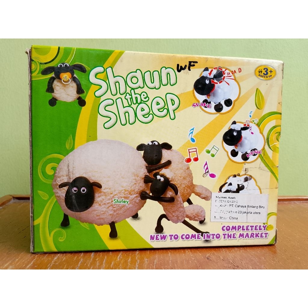 | MAINAN | SHAUN THE SHEEP | DOMBA LUCU | SHIRLEY |