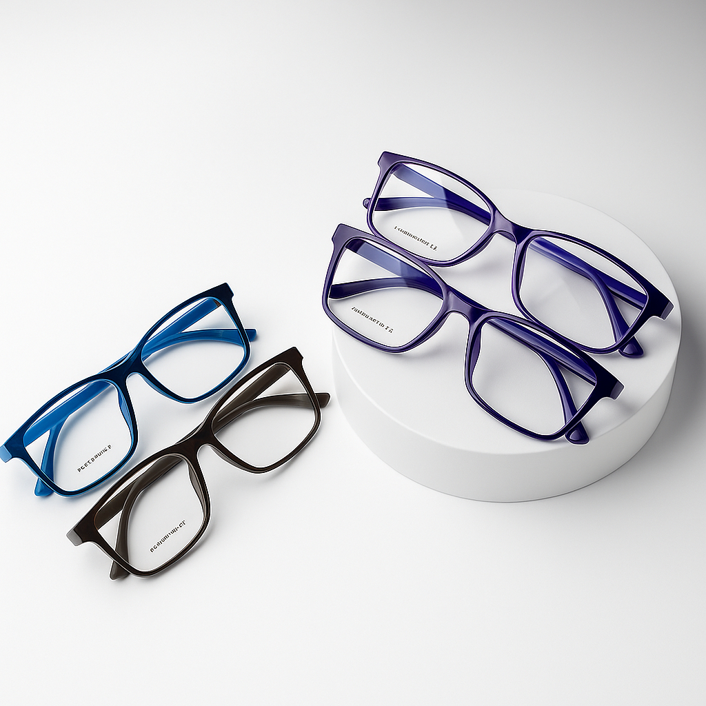 Kacamata Anak Elastis Petak Photocromic Anti Radiasi Stylish Kekinian Unisex Pria Wanita