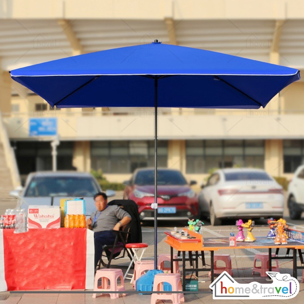 HOVELSHOP Tenda Lipat Kotak Jualan Pameran Stand Bazzar Payung Tenda Jumbo Anti UV Waterproof