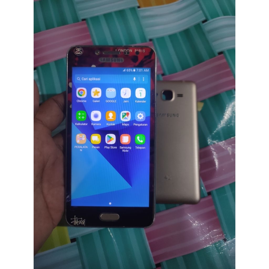 hp Samsung galaxy j2 frame second normal tinggal pakai