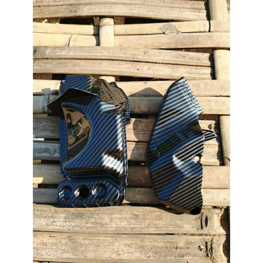 COVER PAKT BOX FILTER TUTUP CVT BEAT CARBU KARBON