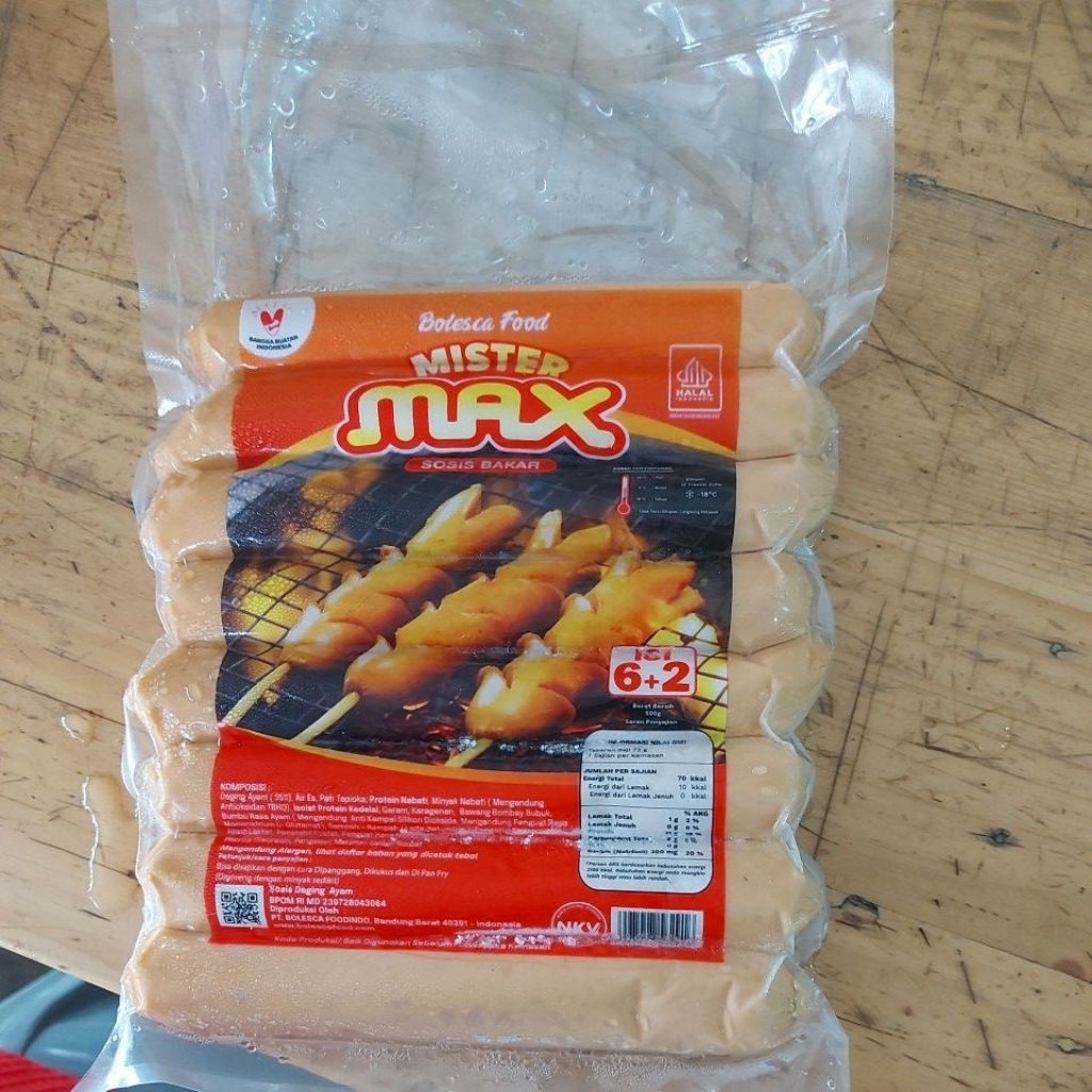 

MISTER MAX SOSBAK AYAM ISI 8 500GR