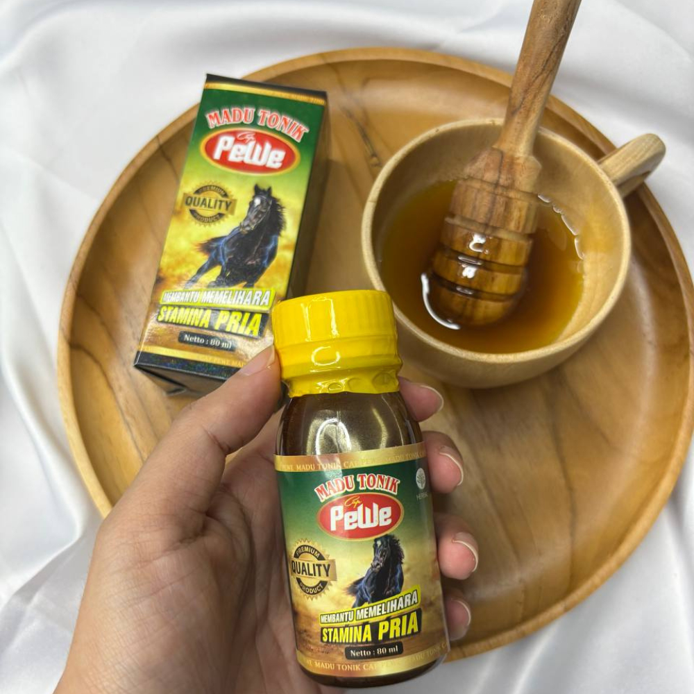 

Madukuat Madu Pewe Original Herbal Alami Stamina Tingkatkan Performa Pria Kuat Tahan Lama Di Ranjang