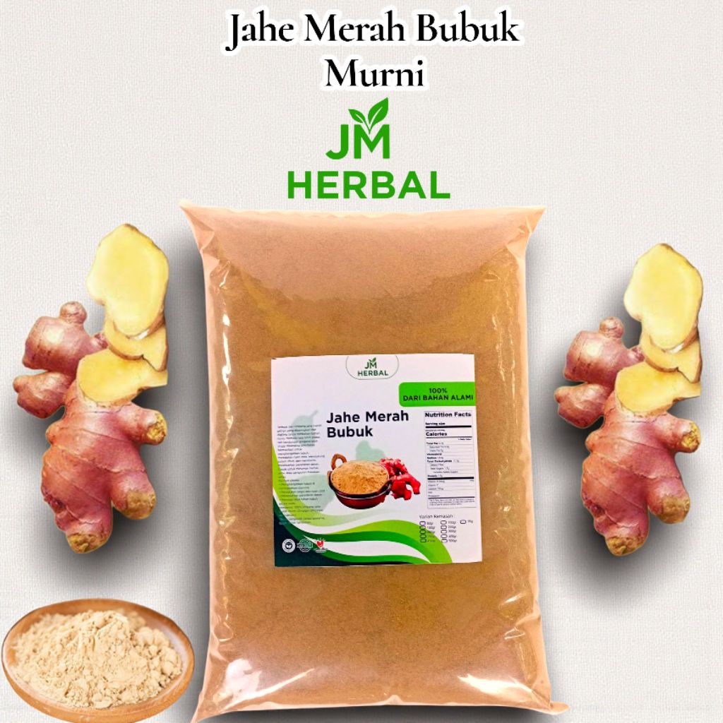 

Jahe Merah Bubuk Murni 250gram/Asli Murni Jahe Merah Bubuk 250gram