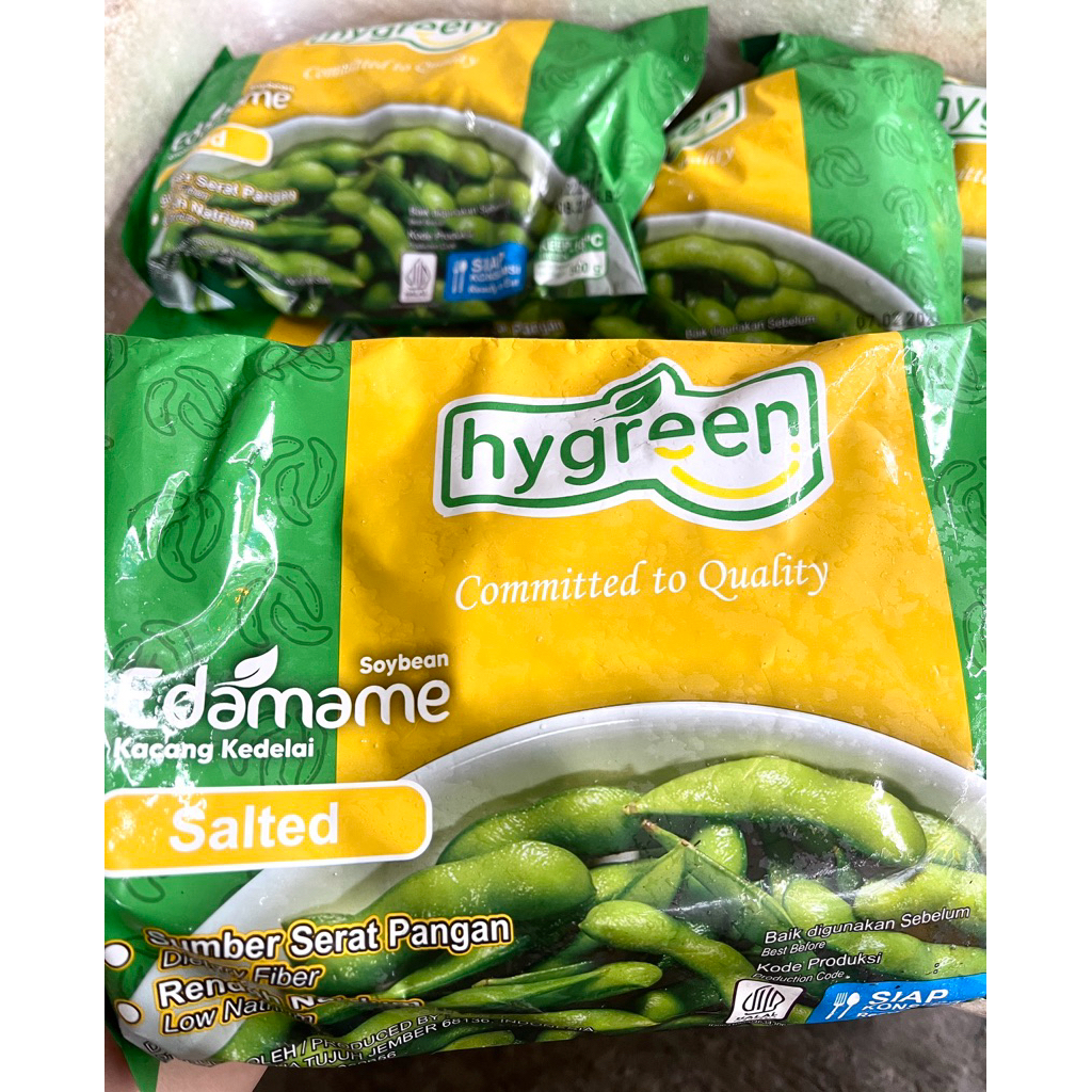 Edamame Hygreen 500gr ~ GALERI PLASTIK DAN FROZEN FOOD