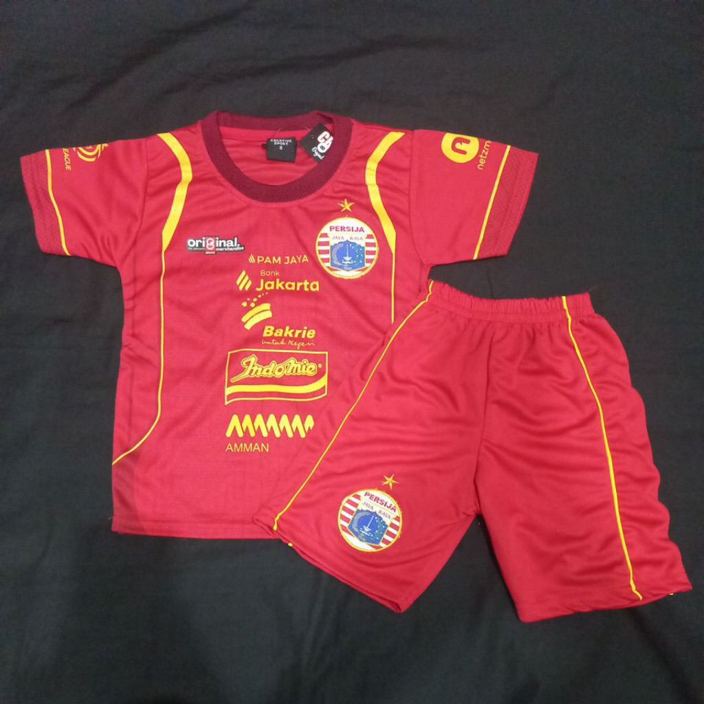 SETELAN JERSEY ANAK PERSIJA 2025 | KAOS JAKMANIA | KAOS PERSIJA