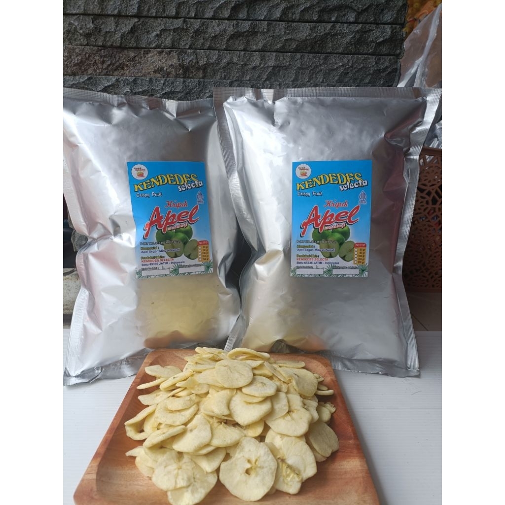 

Keripik buah apel MEDIUM 500gram
