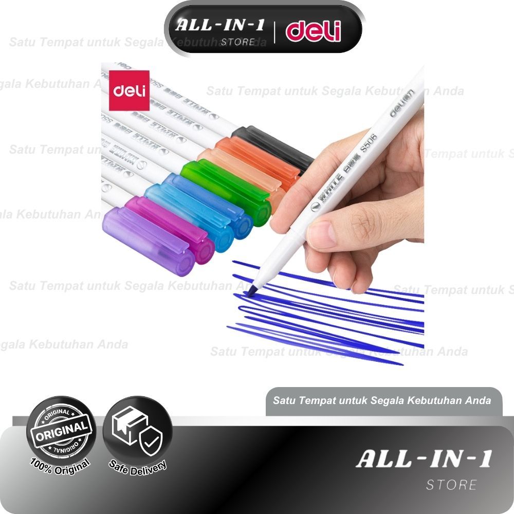 

Deli spidol isi 8/12 warna graffiti untuk papan tulis, hasil gambar mudah dihapus S504 S506