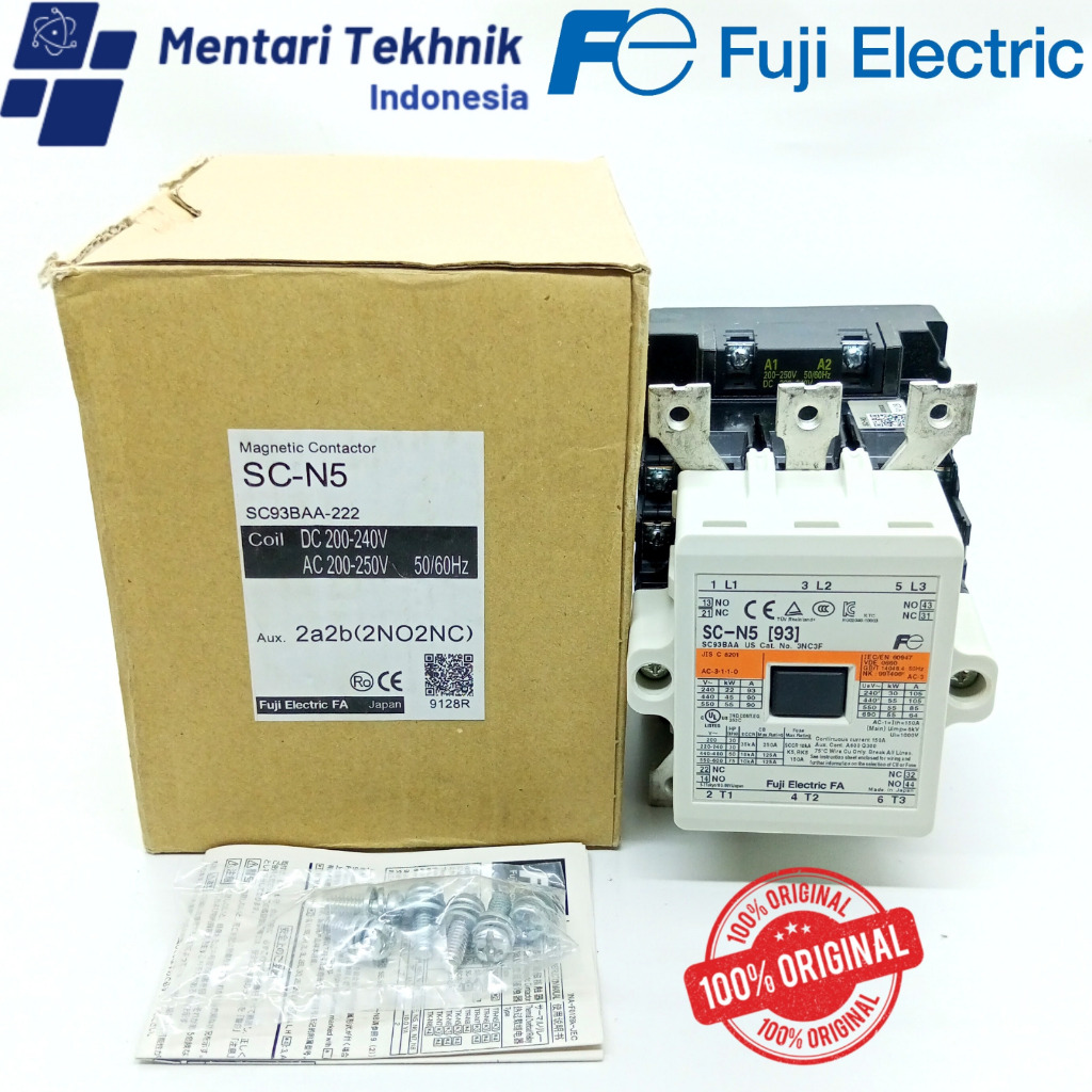 SC-N5 220V Magnetic Contactor Fuji Electric ORIGINAL