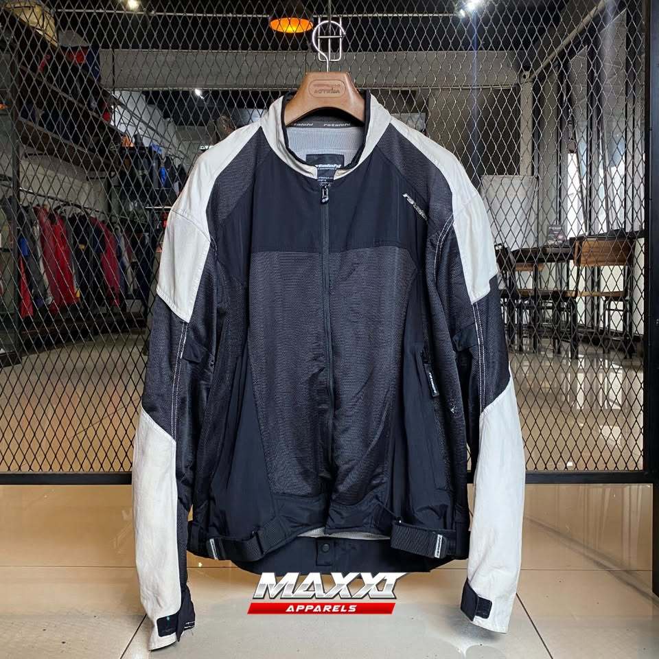 Jaket Motor Taichi | Black Grey | BB (90kg+++) Jaket touring | Original Taichi