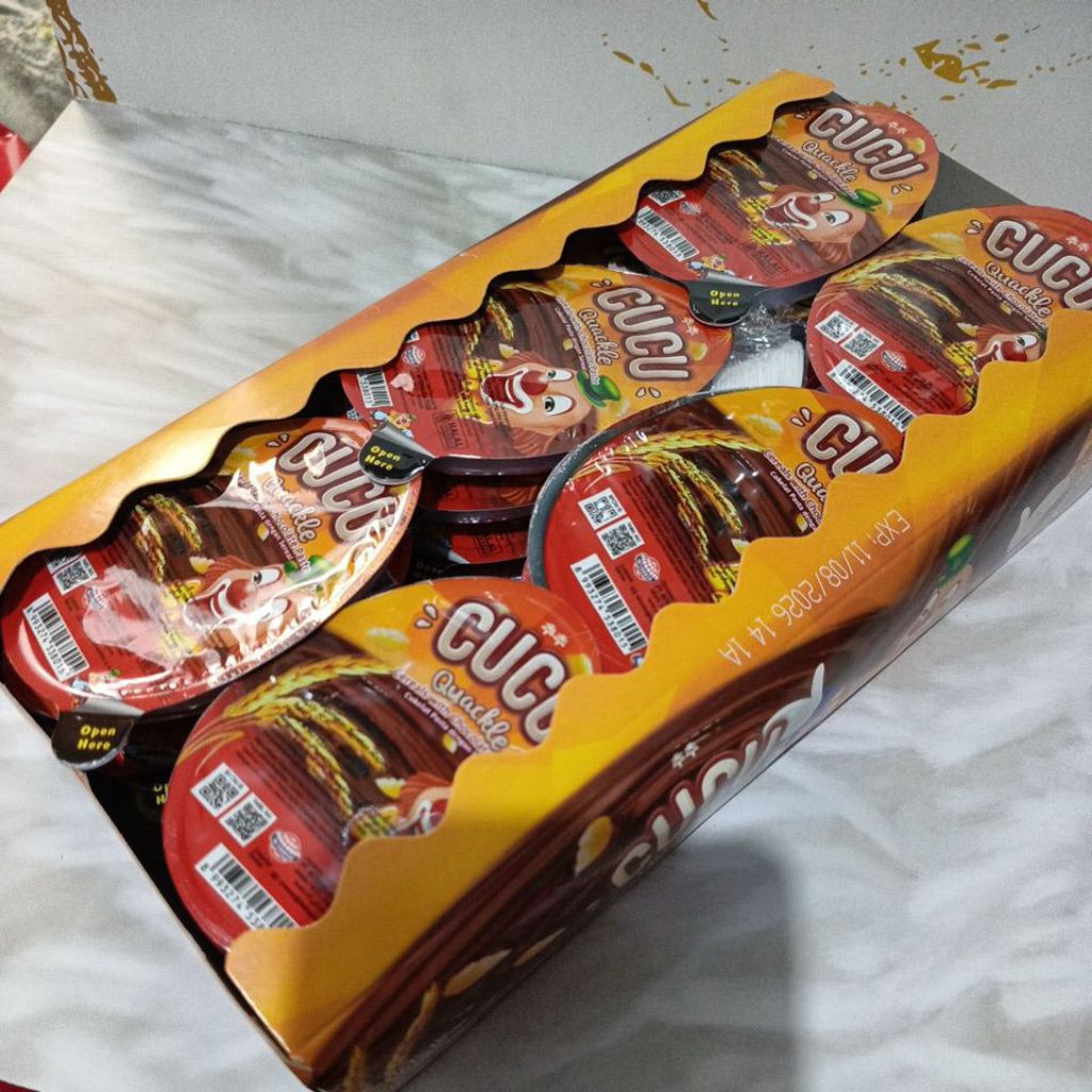 

Cucu Cokelat Pasta dengan sereal