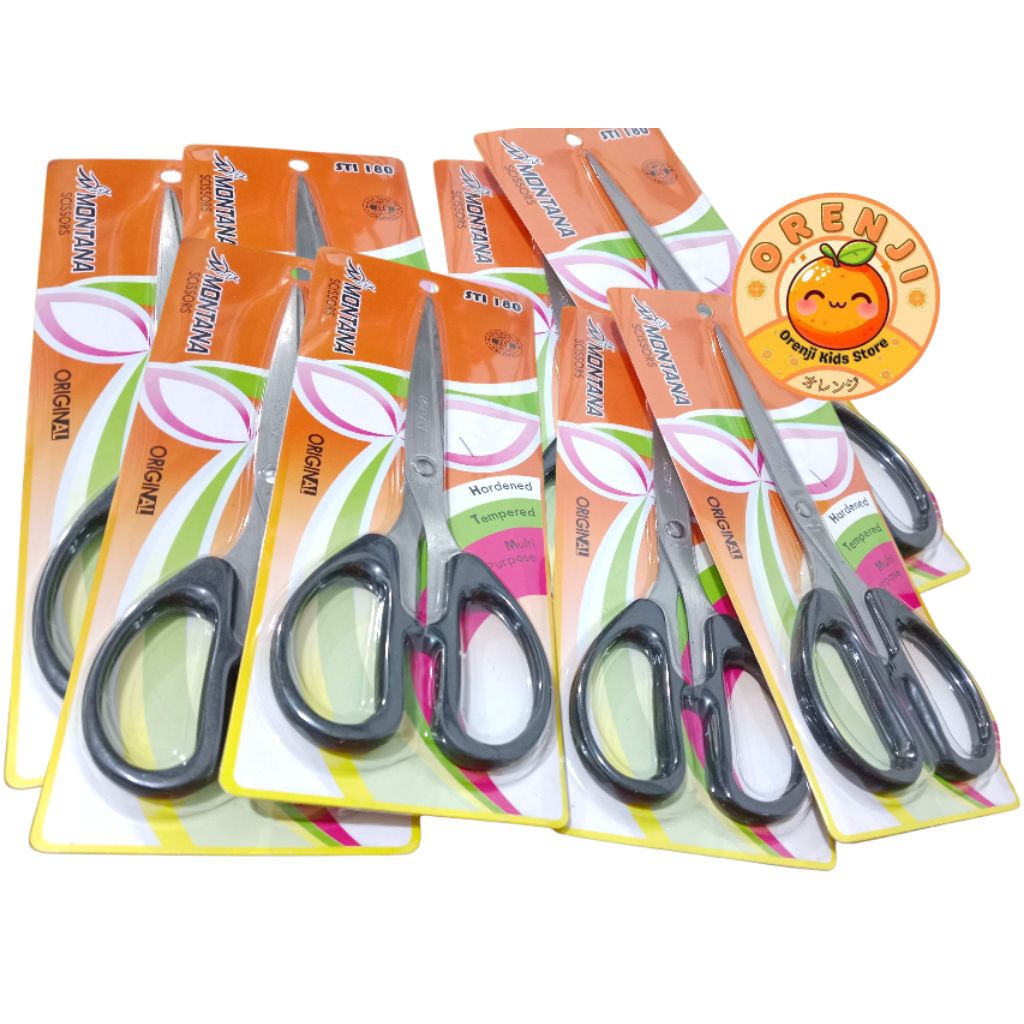 

Gunting besar ukuran 20cm. papper craft. gunting kertas stainless steel